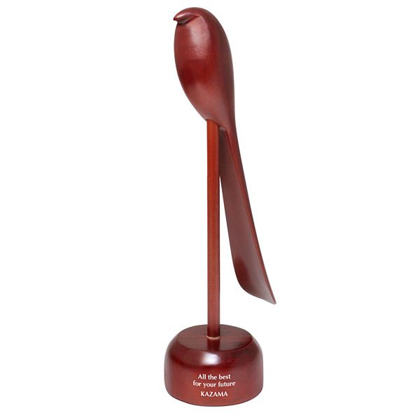 インテリアにもなるウッディーなコトリの靴べら 退職プレゼント Com